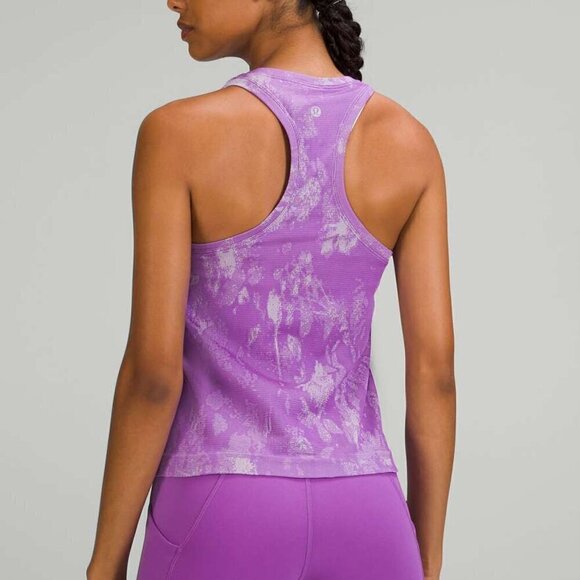 Lululemon Swiftly Tech RB Tank 2.0 *Race Length - Shadow Bloom Moonlit Magenta - Picture 2 of 10